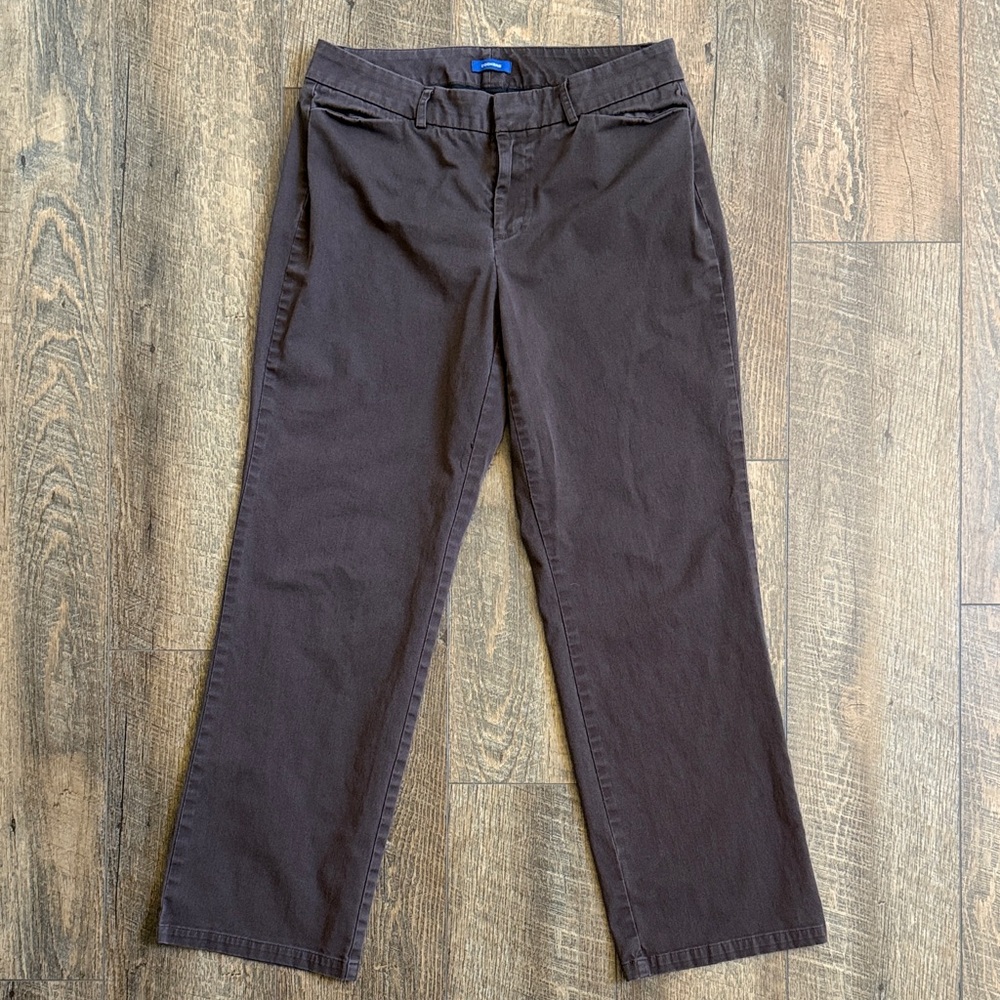 Dockers Women's Dark Brown Trousers